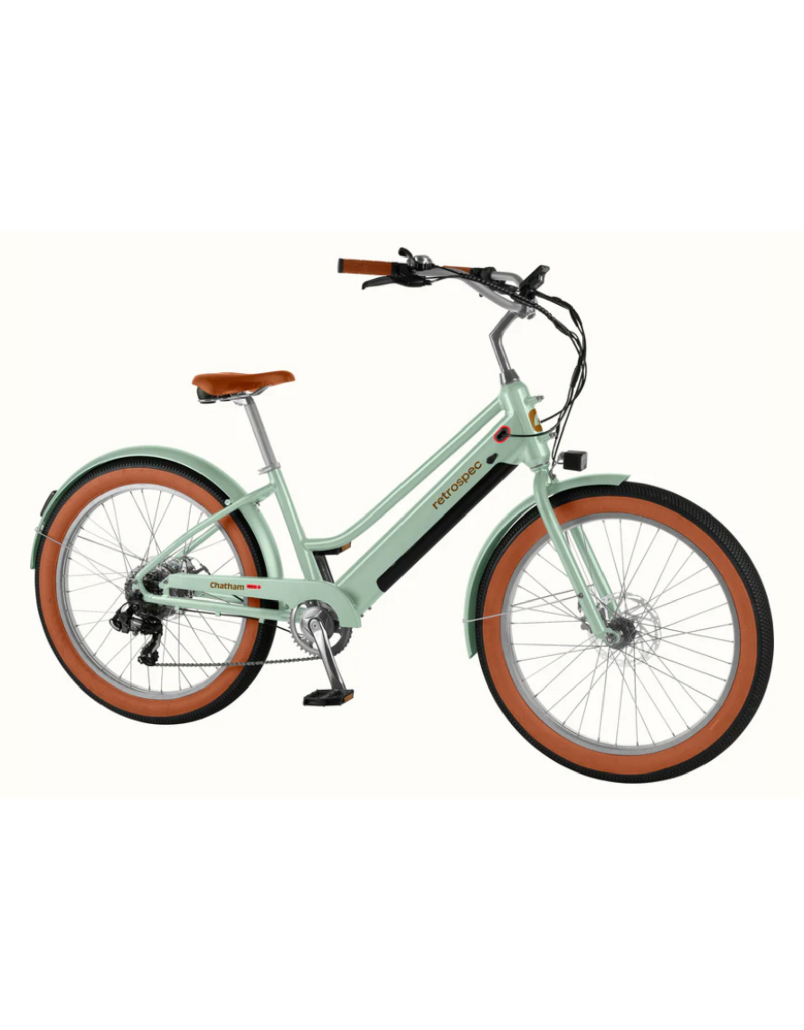 Retrospec Retrospec Chatham Rev+ 2 Beach Cruiser Electric Bike - Step Through
