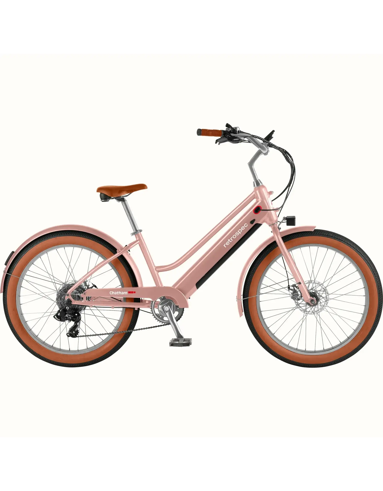 Retrospec Retrospec Chatham Rev+ 2 Beach Cruiser Electric Bike - Step Through