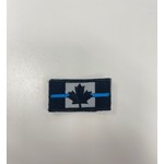 306 Tactical Thin Blue Line  Canada Flag Patch (small)