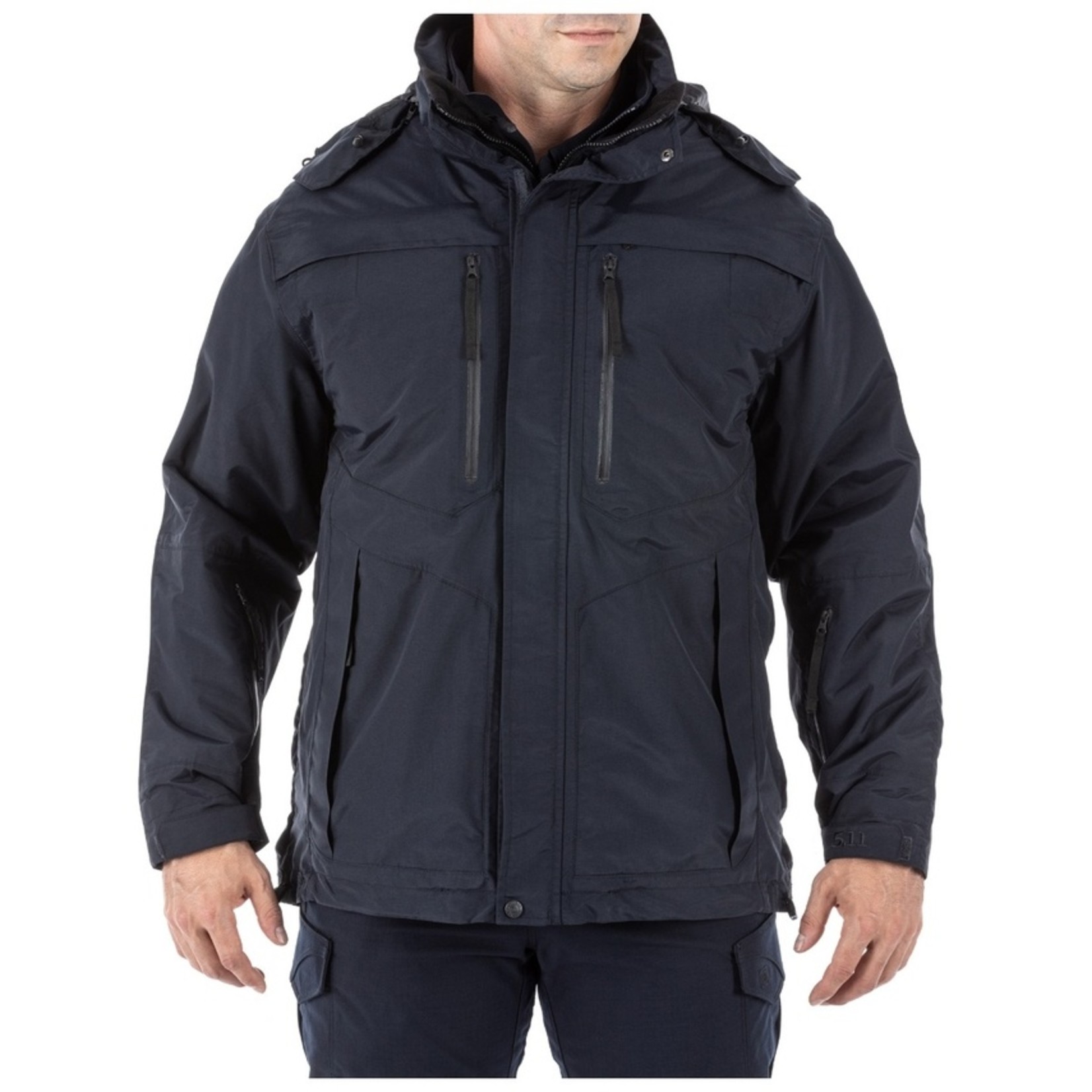 5.11 Men's Bristol Parka..Color: Navy..Size: Large - 306 Tactical