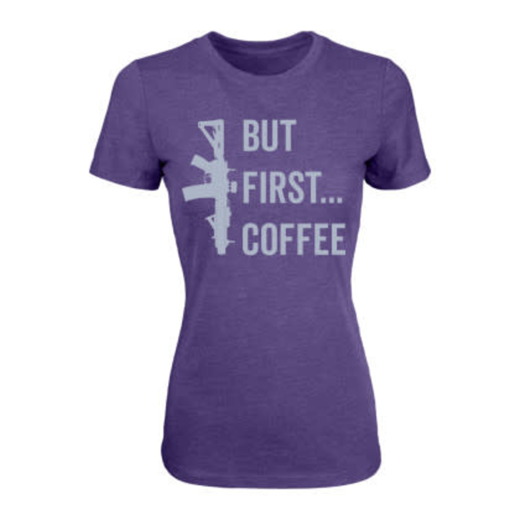 Black Rifle Coffee Women's Black Rifle Coffee -But First Coffee Shirt