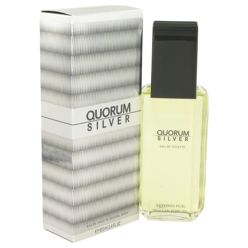 ANTONIO PUIG Antonio Puig Quorum Silver Pour Homme Eau de Toilette