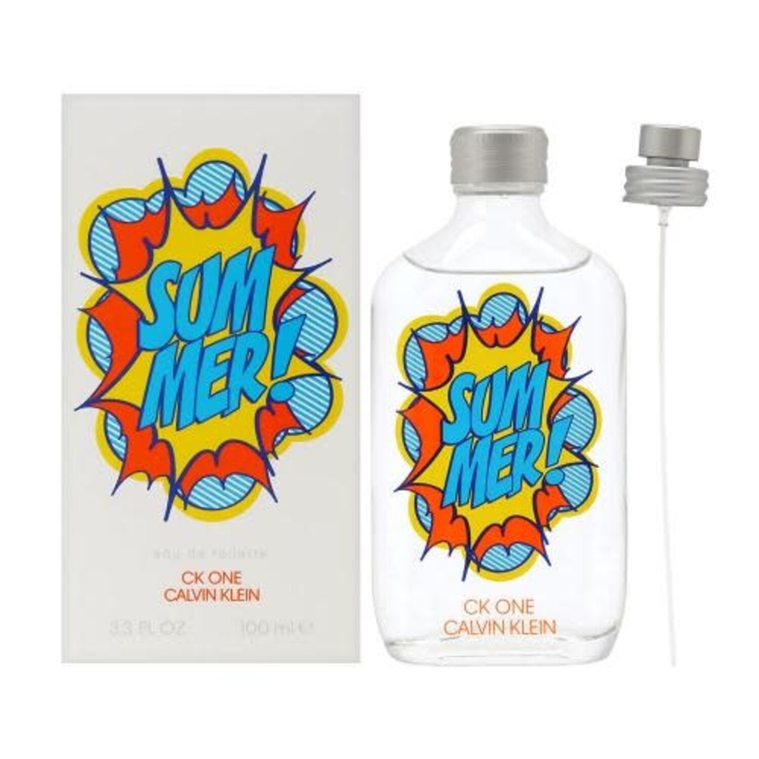 2個セットCK One Summer & CK One Shock 100ml CK One Shock By Calvin Klein For Men Set: EDT+SG (1.7+3.4)oz