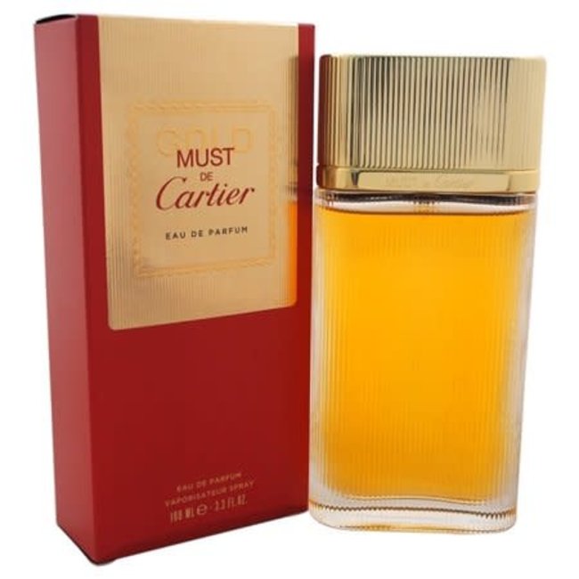 cartier gold must perfume