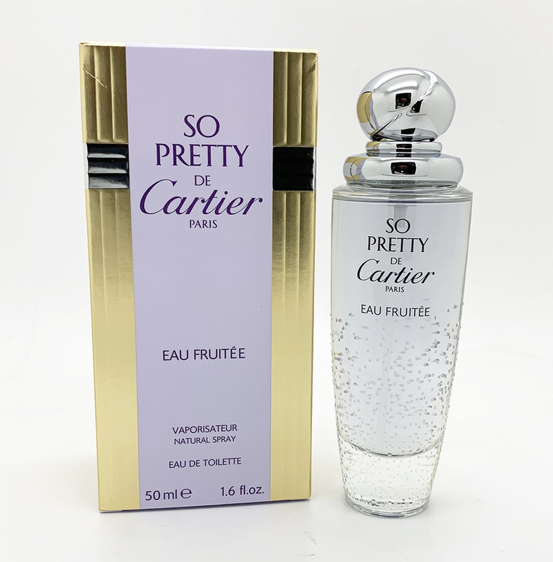 CARTIER Cartier So Pretty Eau Fruitée Pour Femme Eau de Toilette Vintage