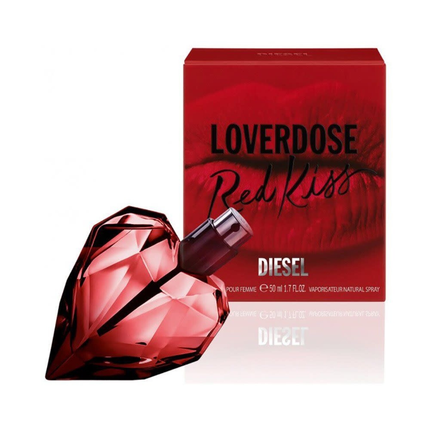 香水(ユニセックス) Diesel Loverdose Red Kiss 50ml Diesel Loverdose Red Kiss Eau de Parfum, Women's Perfume