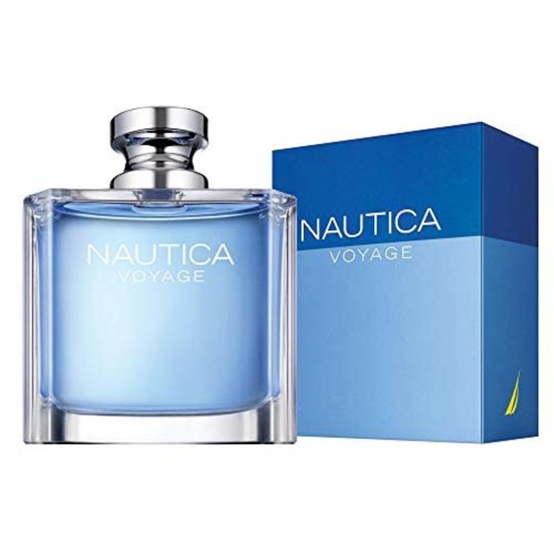 Nautica Blue Men Eau De Toilette Spray Two Bottles (1.7 + 0.5 Fl. Oz.)