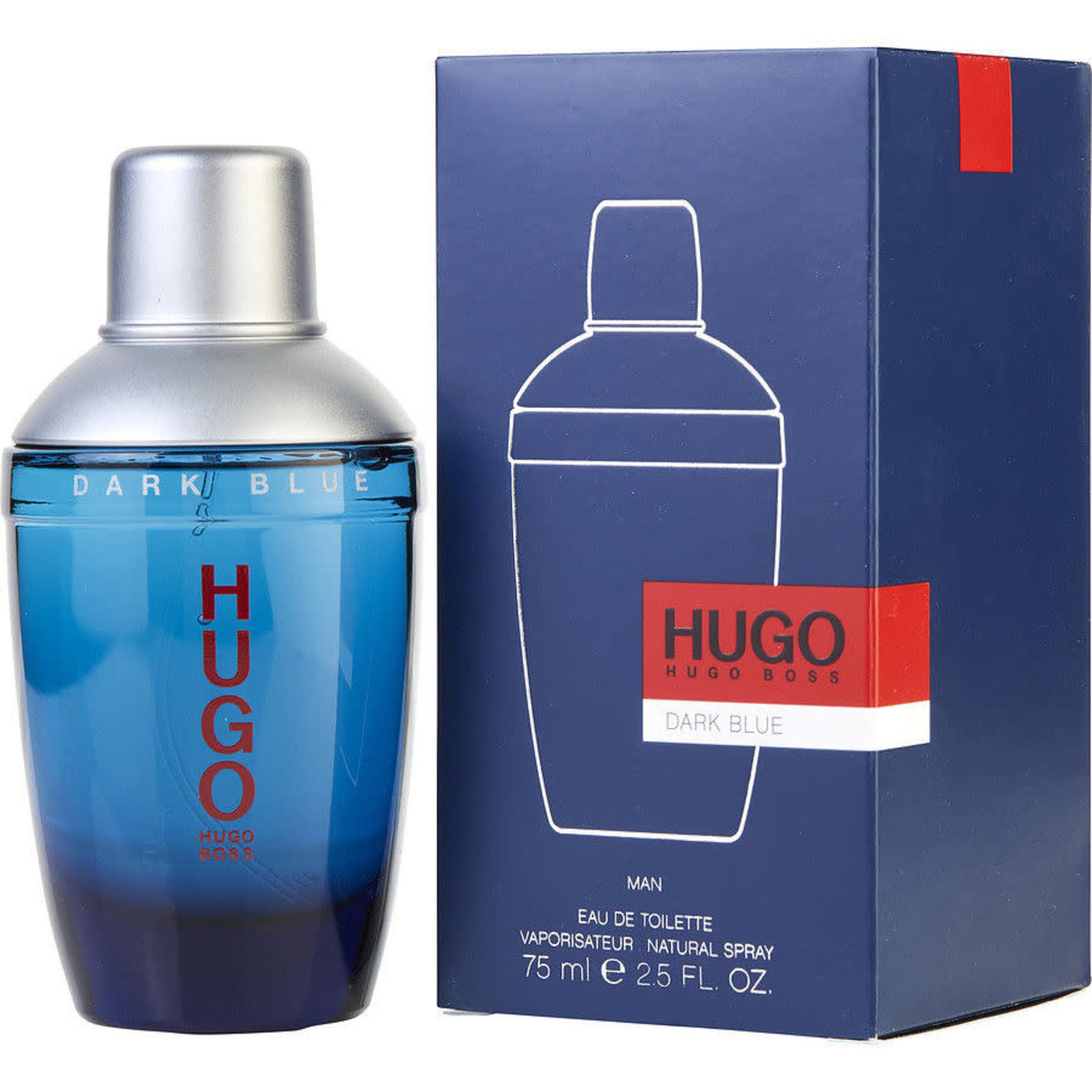 Hugo Boss Hugo Dark Blue For Men Eau de Toilette - Le Parfumier Perfume ...