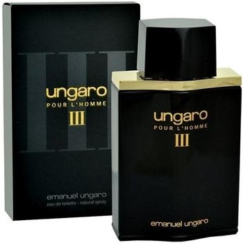 UNGARO POUR L'HOMME III by Emanuel Ungaro EDT Men Spray 3.4 fl. oz. Vintage