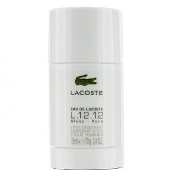 Lacoste Blanc Pure L.12.12 For Deodorant Stick - Parfumier Perfume Store