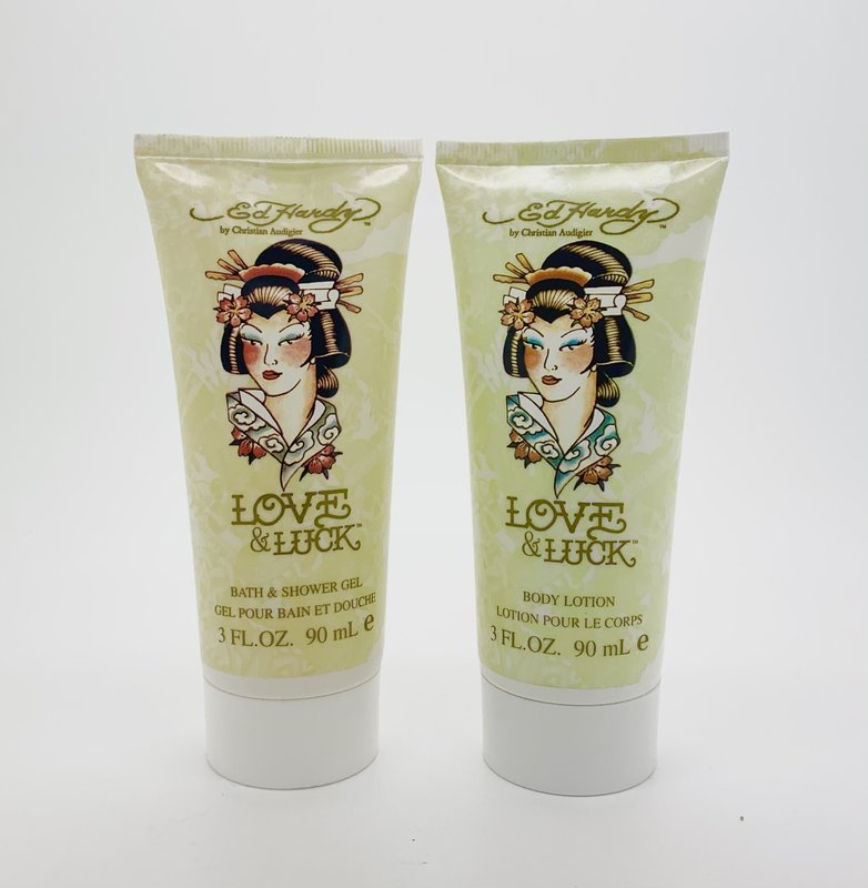 ED HARDY Ed Hardy Love & Luck For Women Body Lotion and Shower Gel