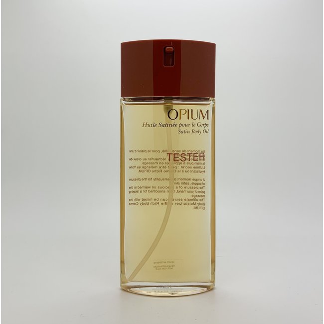 ysl opium body oil