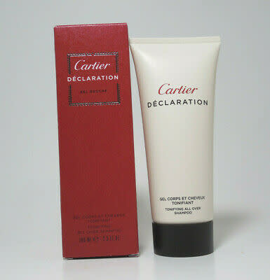 cartier declaration gel corps et cheveux tonifiant