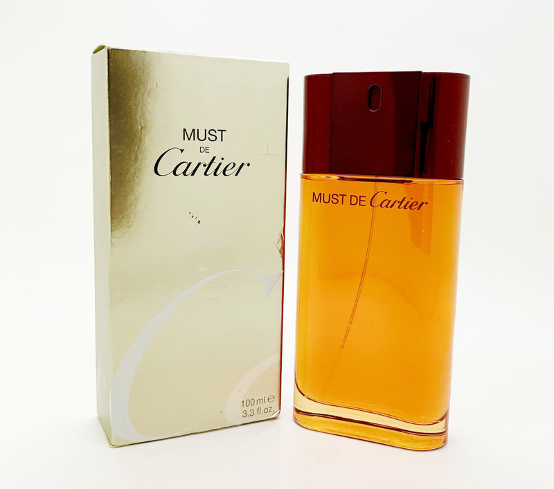 CARTIER Cartier Must de Cartier Pour Femme Eau de Toilette Vintage