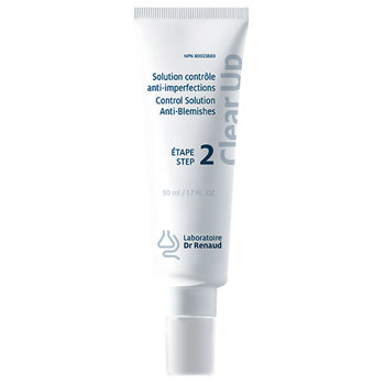 LABORATOIRE DR RENAUD Clear Up Solution Contrôle Anti-Imperfection Gel Étape 2