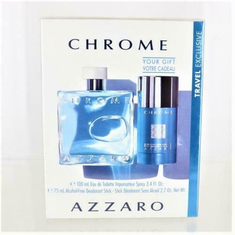 AZZARO Azzaro Chrome Pour Homme Eau de Toilette Ensemble cadeau