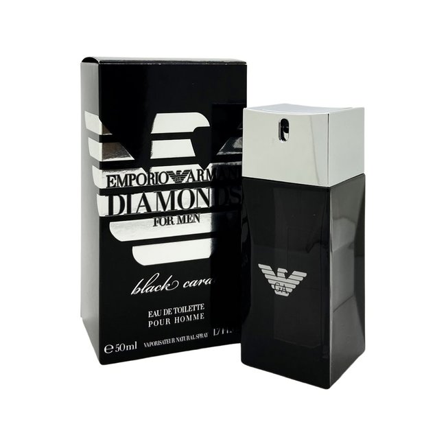 armani diamonds men black carat