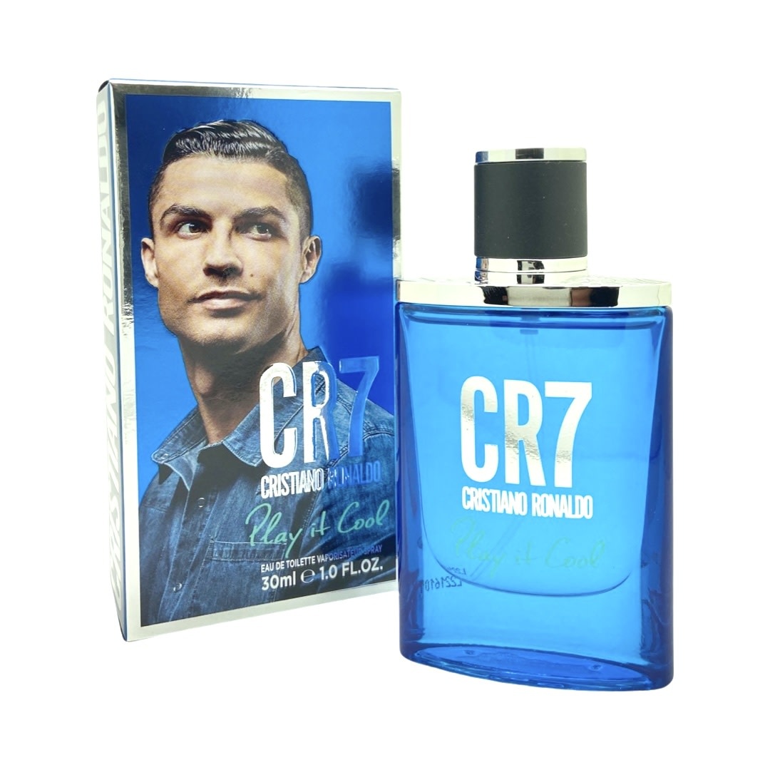 Parfum pour Homme CR7 Cristiano Ronaldo Play It Cool EDT 50ml+ Echantillons