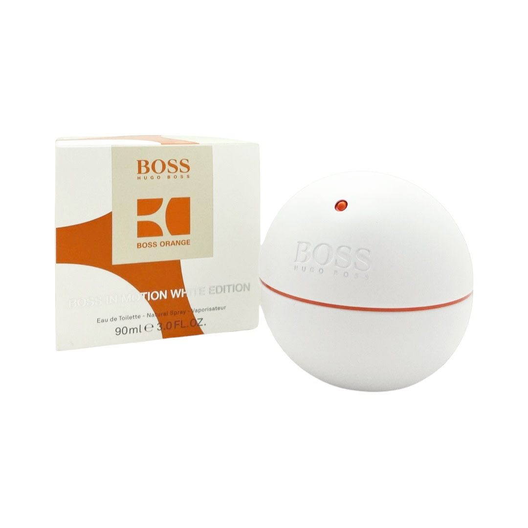 Boss In Motion White by Hugo Boss 3 oz Eau De Toilette Spray for Men