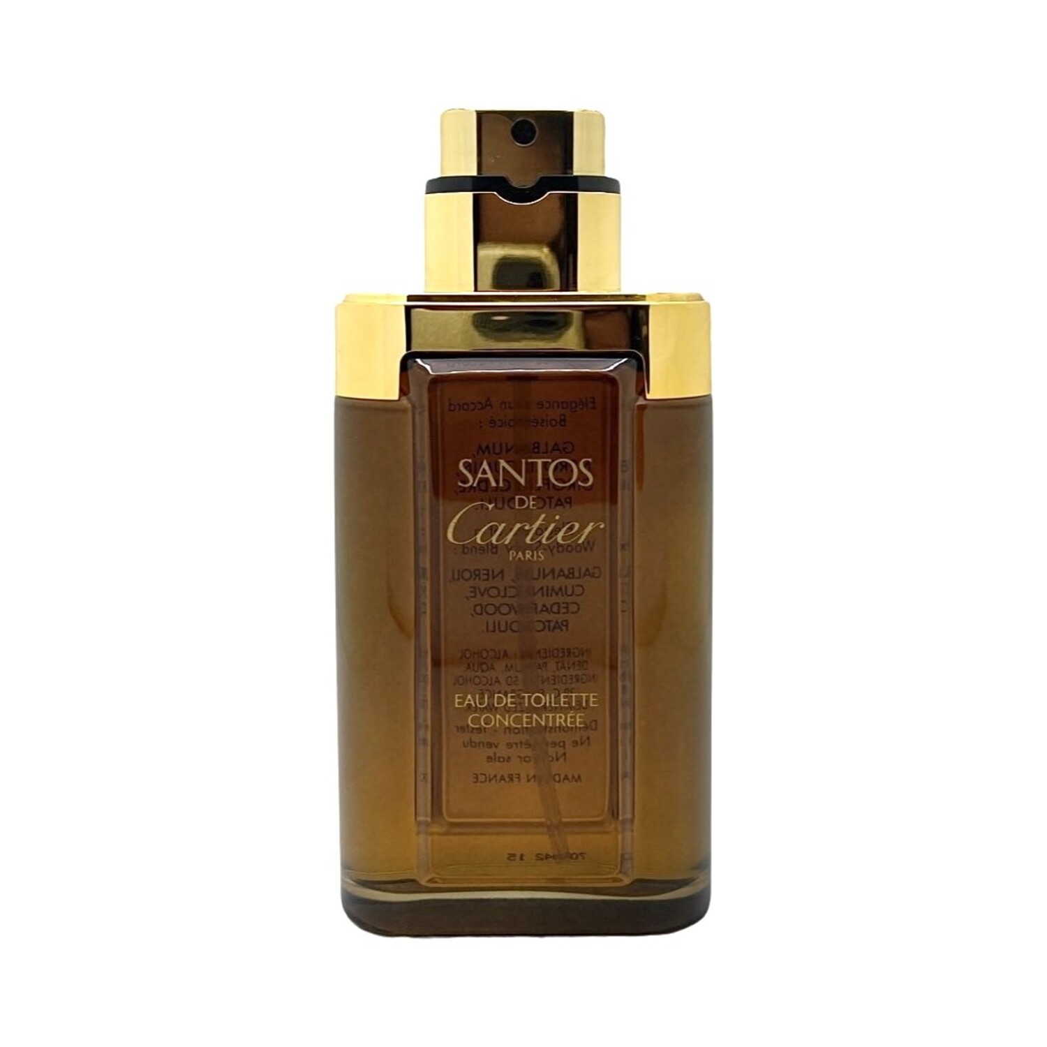 香水(男性用) Santos de Cartier 100ml Le Parfumier - Cartier Santos For Men Concentrated Eau de