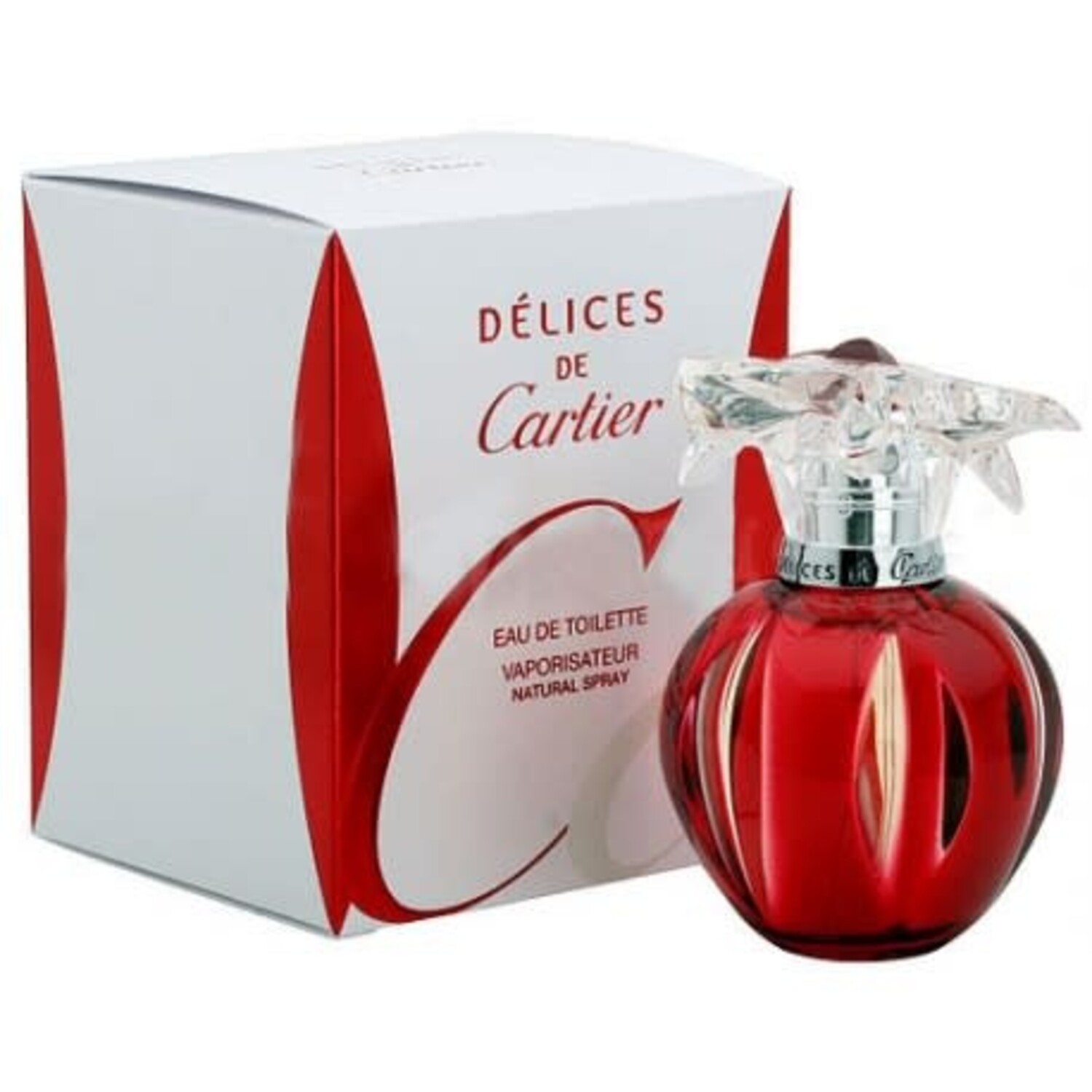 【美品】Cartier＊DÉLICES DE CARTIER EdT 50ml Cartier Delices De Cartier For Women Eau de Toilette - Le
