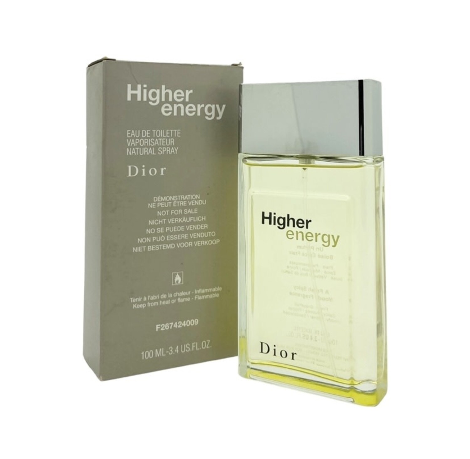 香水(男性用) Dior Higher Energy Eau de Toilette CHRISTIAN DIOR HIGHER ENERGY EAU DE TOILETTE SPRAY 50 ML/1.7