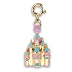 GOLD CASTLE CHARM