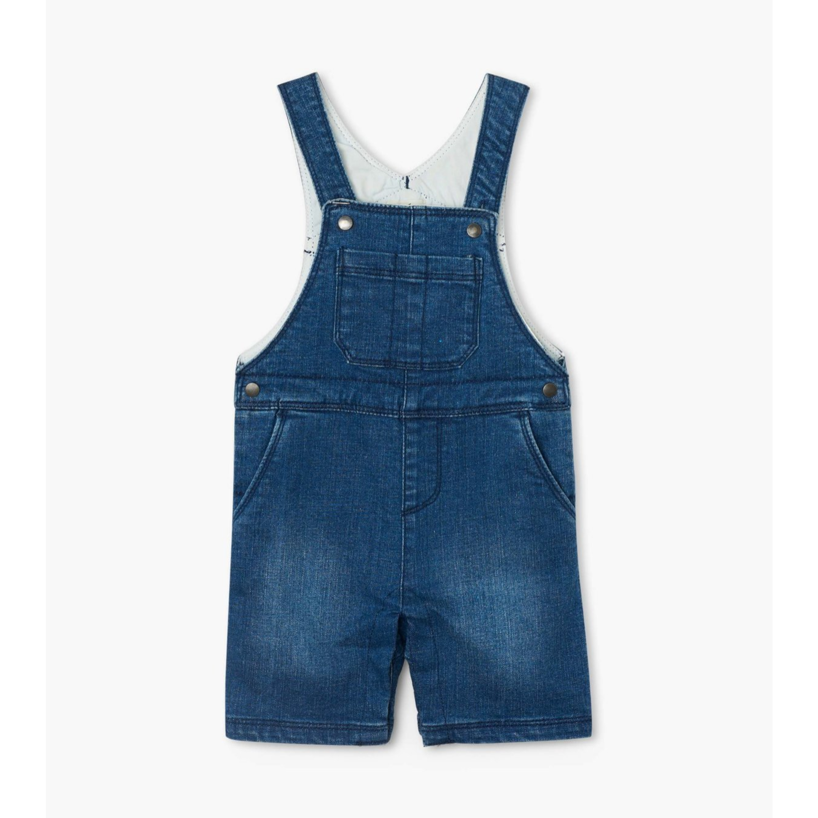HATLEY DENIM SHORT BABY OVERALLS