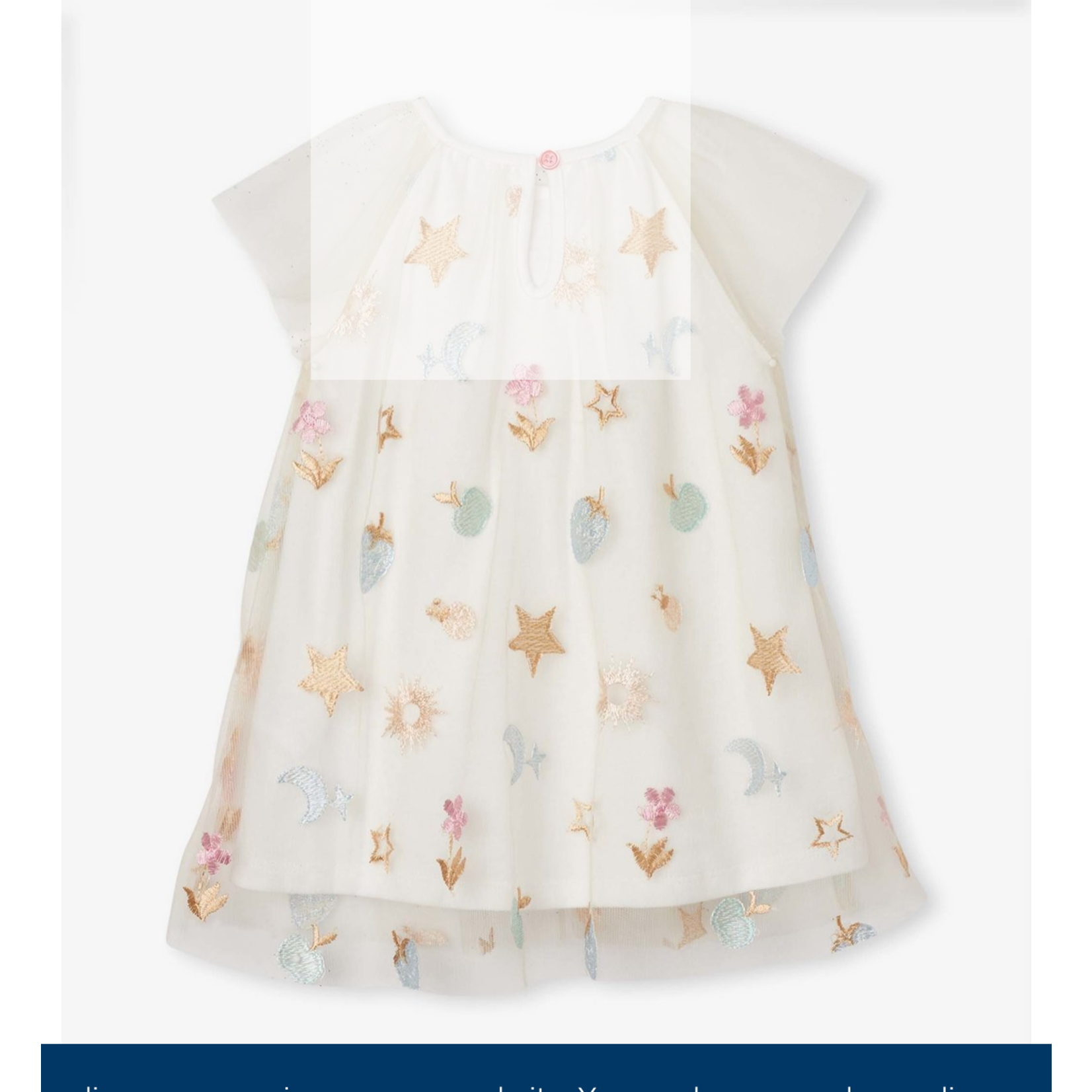 HATLEY INFANT GIRLS PARTY RAINBOW TULLE DRESS