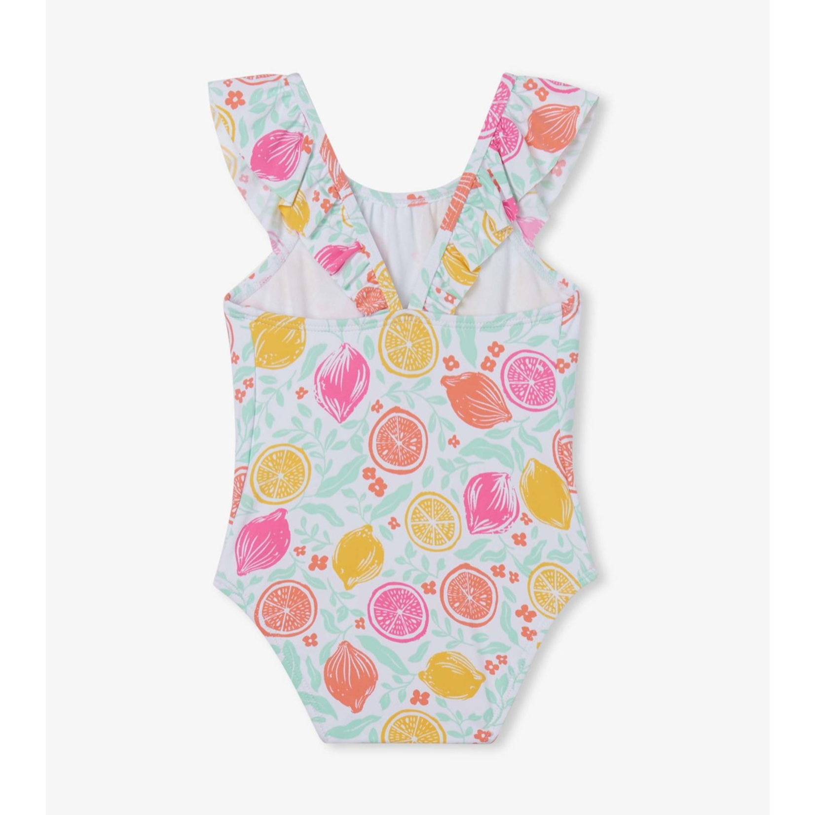 HATLEY CITRUS RUFFLE BABY SWIMSUIT