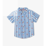 HATLEY INFANT BOYS MINI JUNGLE CATS B/D SHIRT