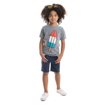 APPAMAN RED, WHITE, & BLUE ICE POP TEE