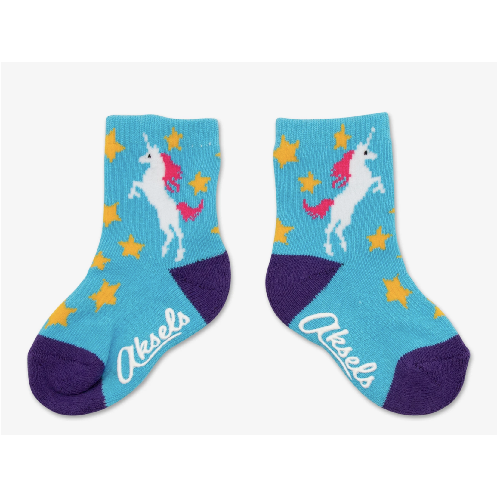 AKSELS Tots Unicorn Socks 1-3 Years Old