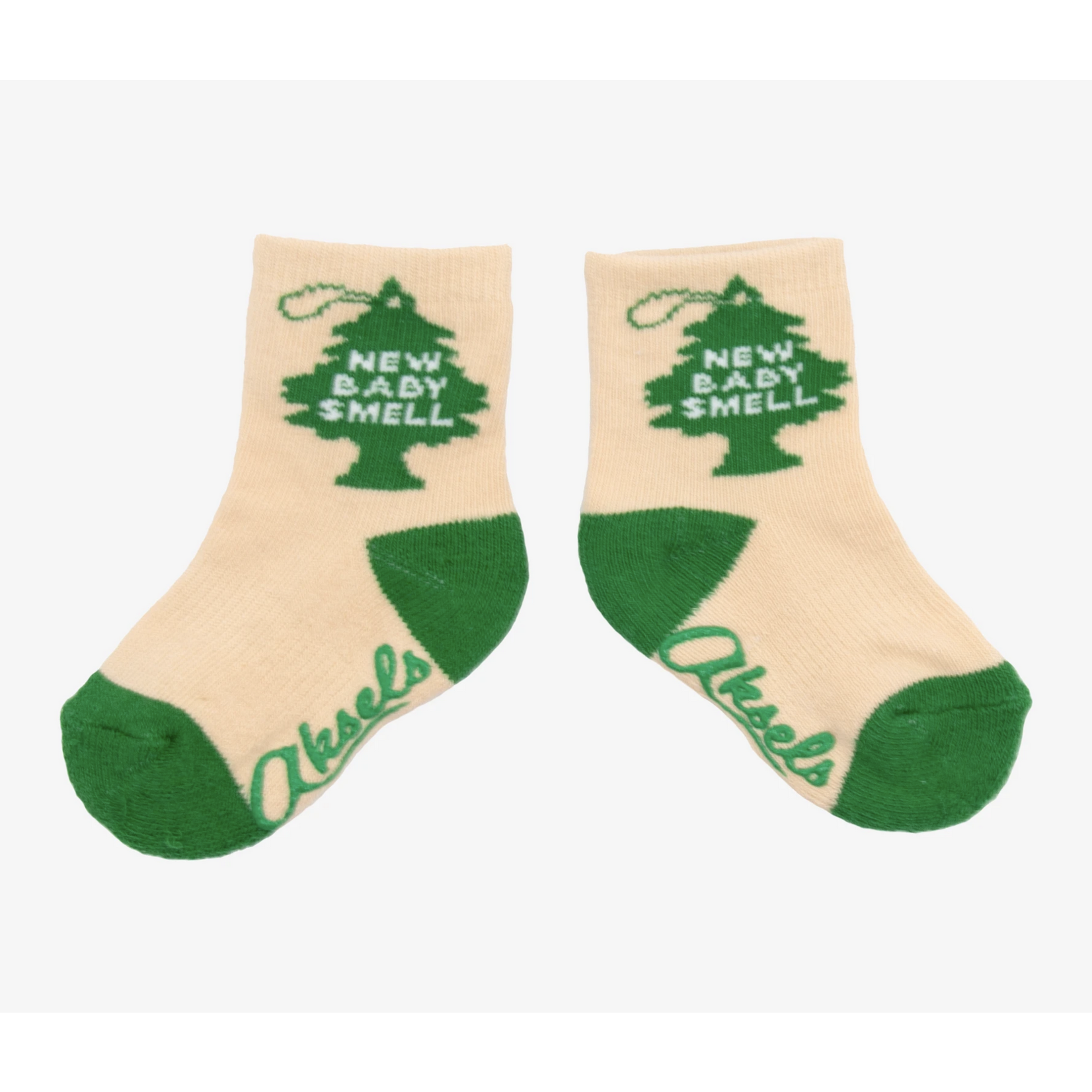 AKSELS TOTS NEW BABY SMELL SOCKS- 1-3YRS