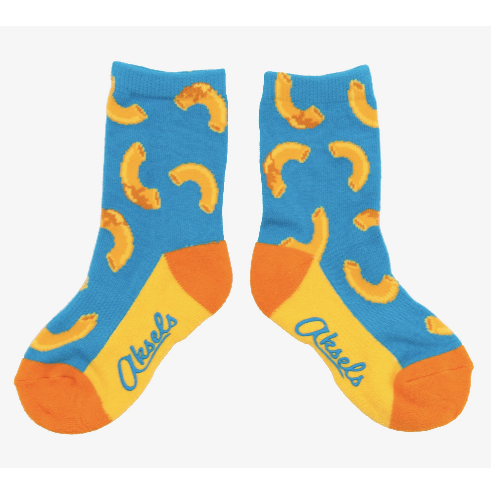 AKSELS KIDS MAC & CHEESE SOCKS- 4-8YRS