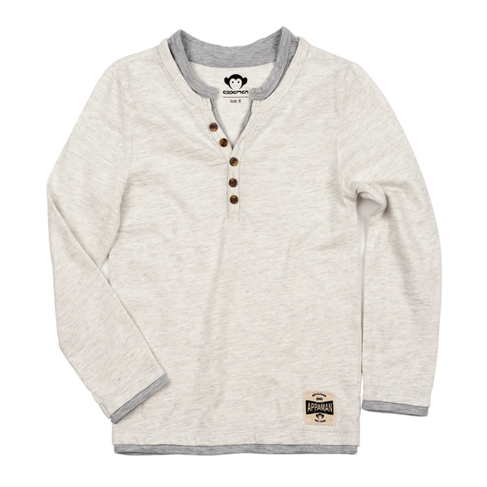 APPAMAN Tween Boy Camden Henley