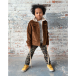 APPAMAN Boys Skinny Twill Camo Pant