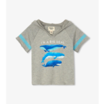 HATLEY [BABY]  BLUE WHALES PULLOVER HOODIE