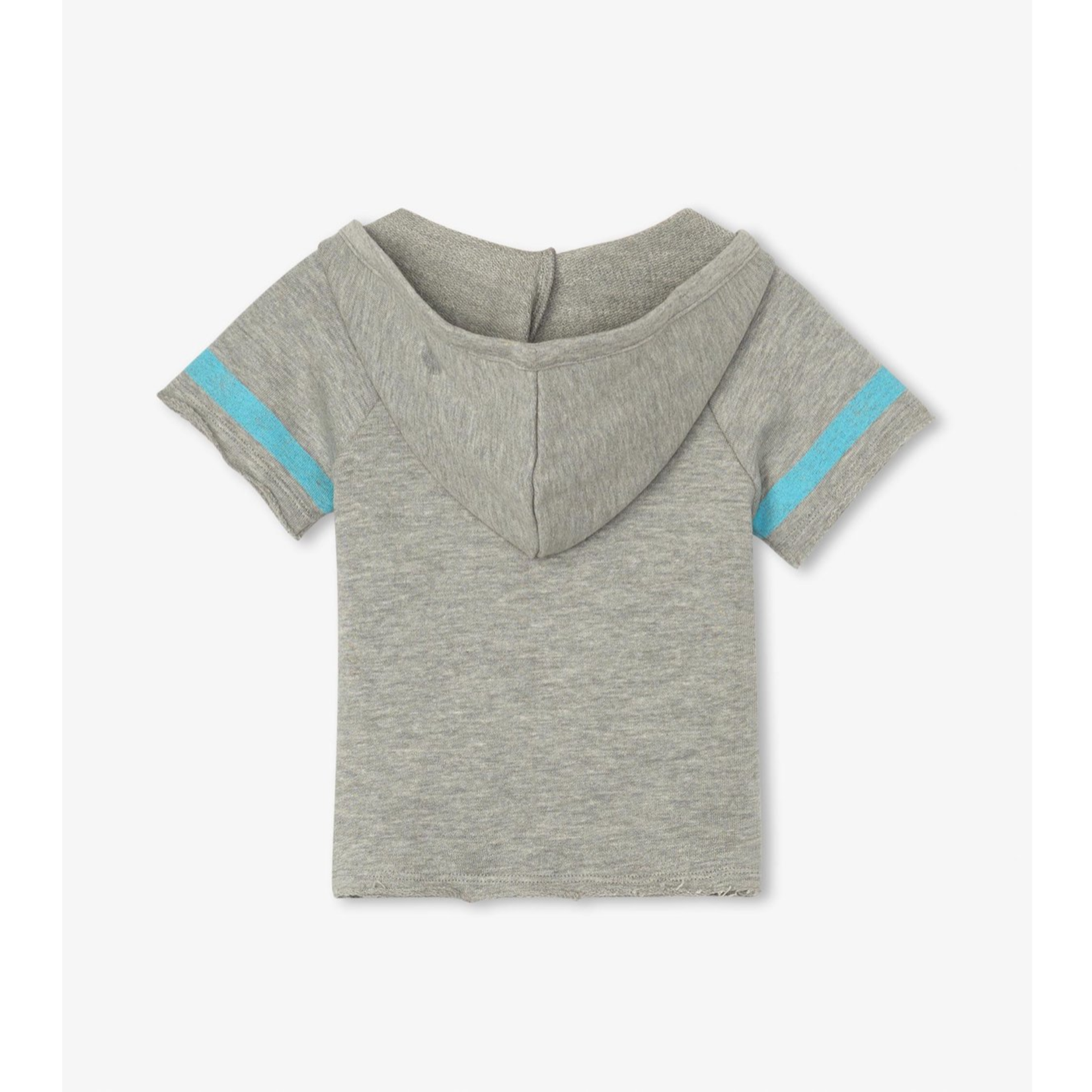 HATLEY BLUE WHALES BABY PULLOVER HOODIE