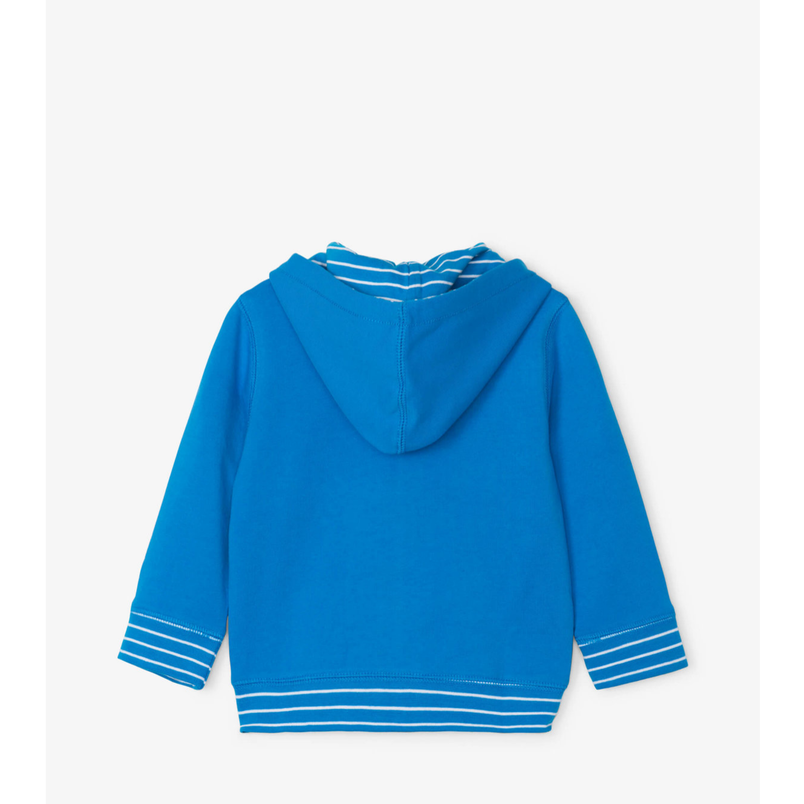 HATLEY TROPICAL BLUE BABY HOODIE