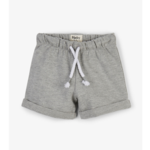 HATLEY FRENCH TERRY BABY SHORTS - GREY