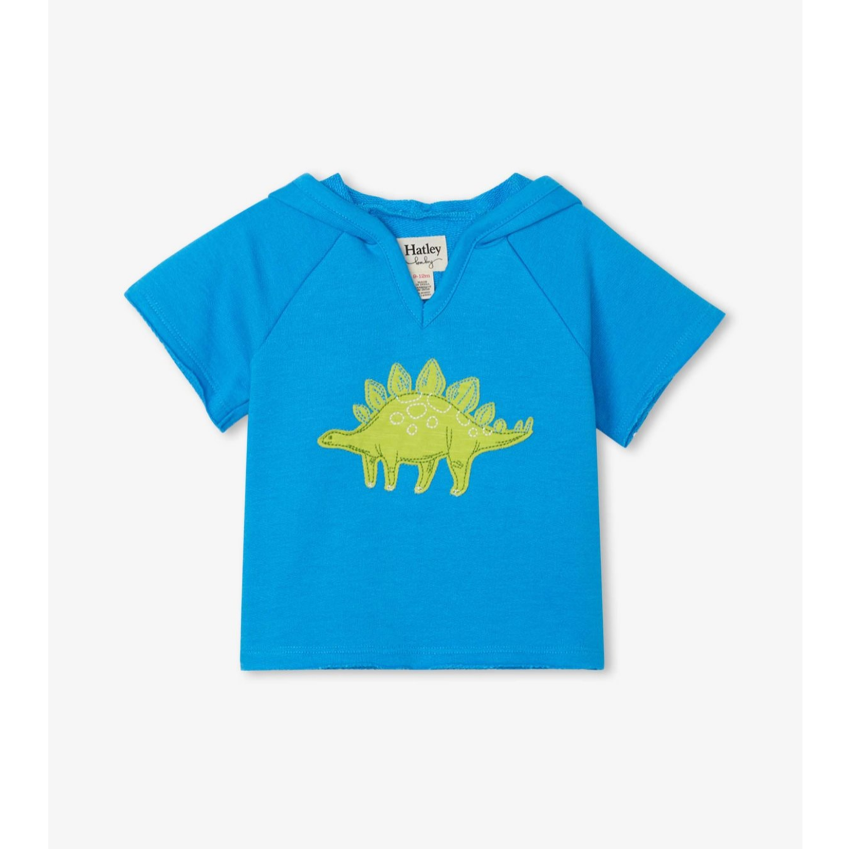 HATLEY GREEN DINO BABY PULLOVER HOODIE
