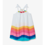 HATLEY INFANT GIRLS RAINBOW WAVES A-LINE DRESS