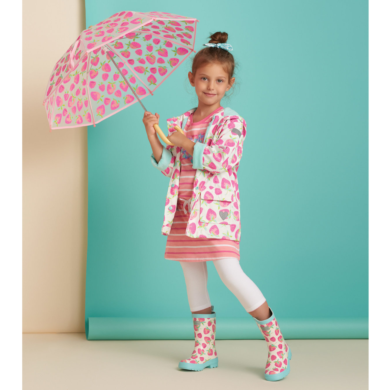 HATLEY PRESCHOOL GIRLS DELICIOUS BERRIES RAINCOAT