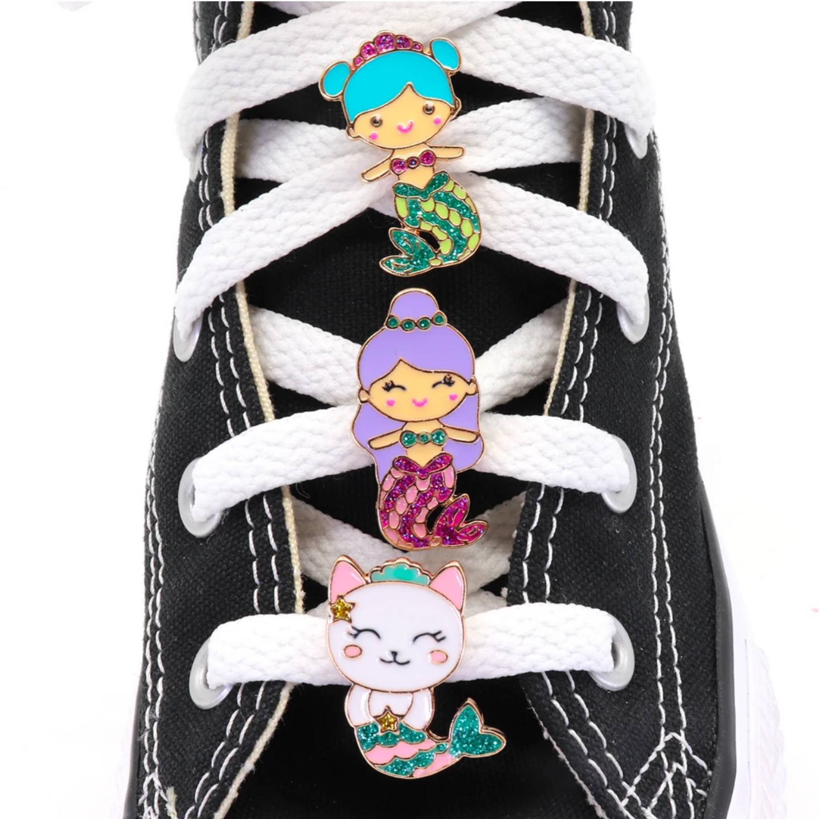 Charm It! Shoelace Charm Set- Mermaids