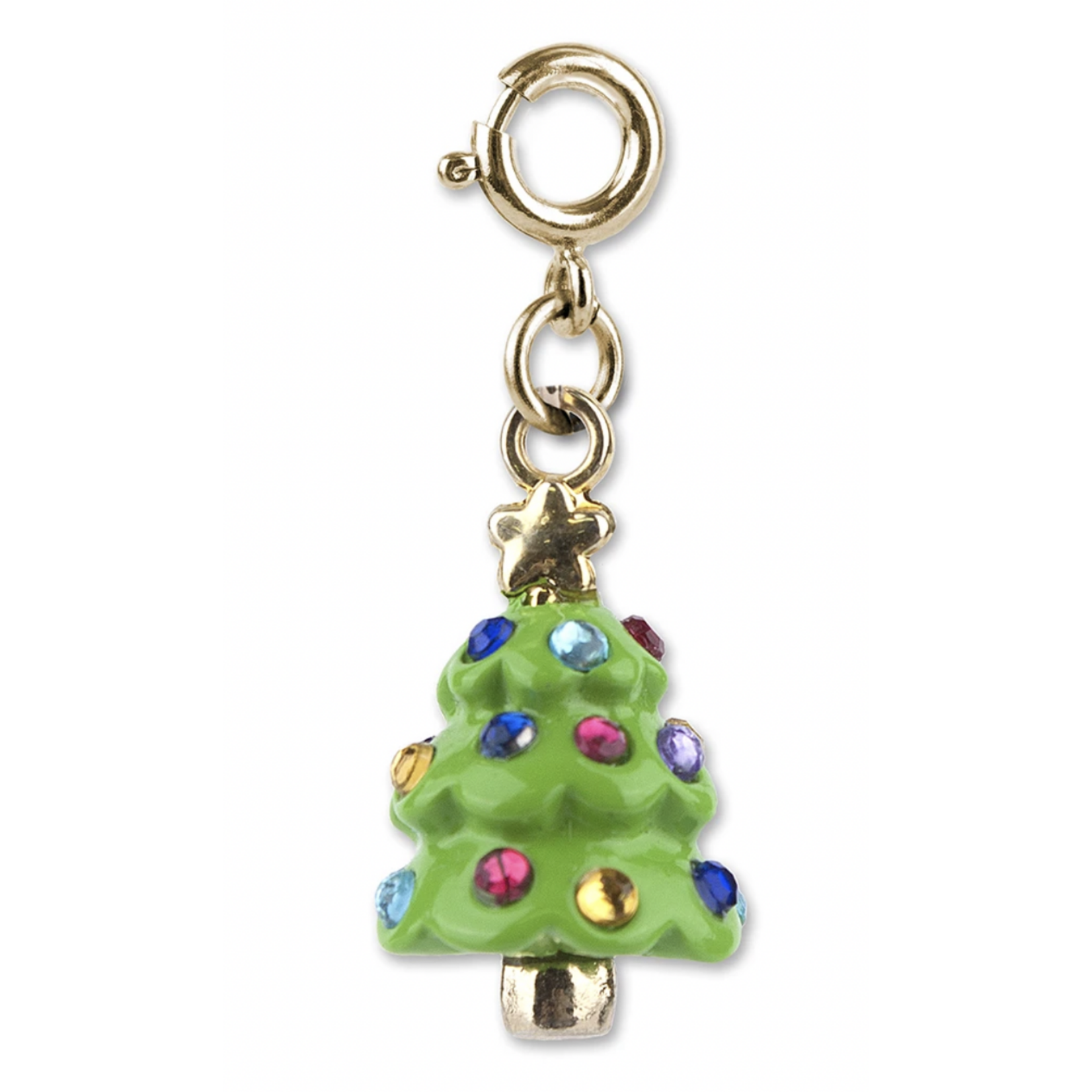 Gold Christmas Tree Charm