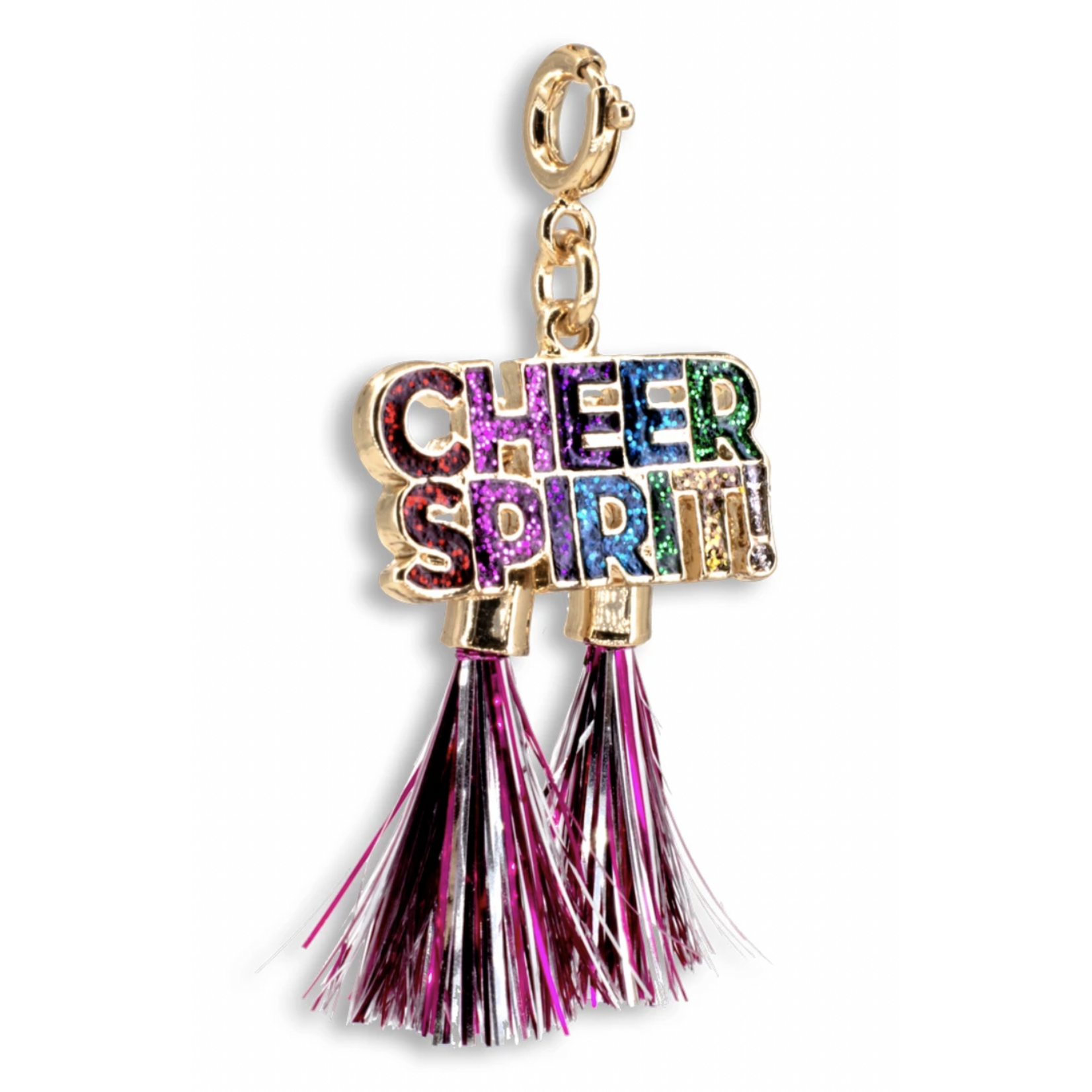 Gold Cheer Spirit Charm