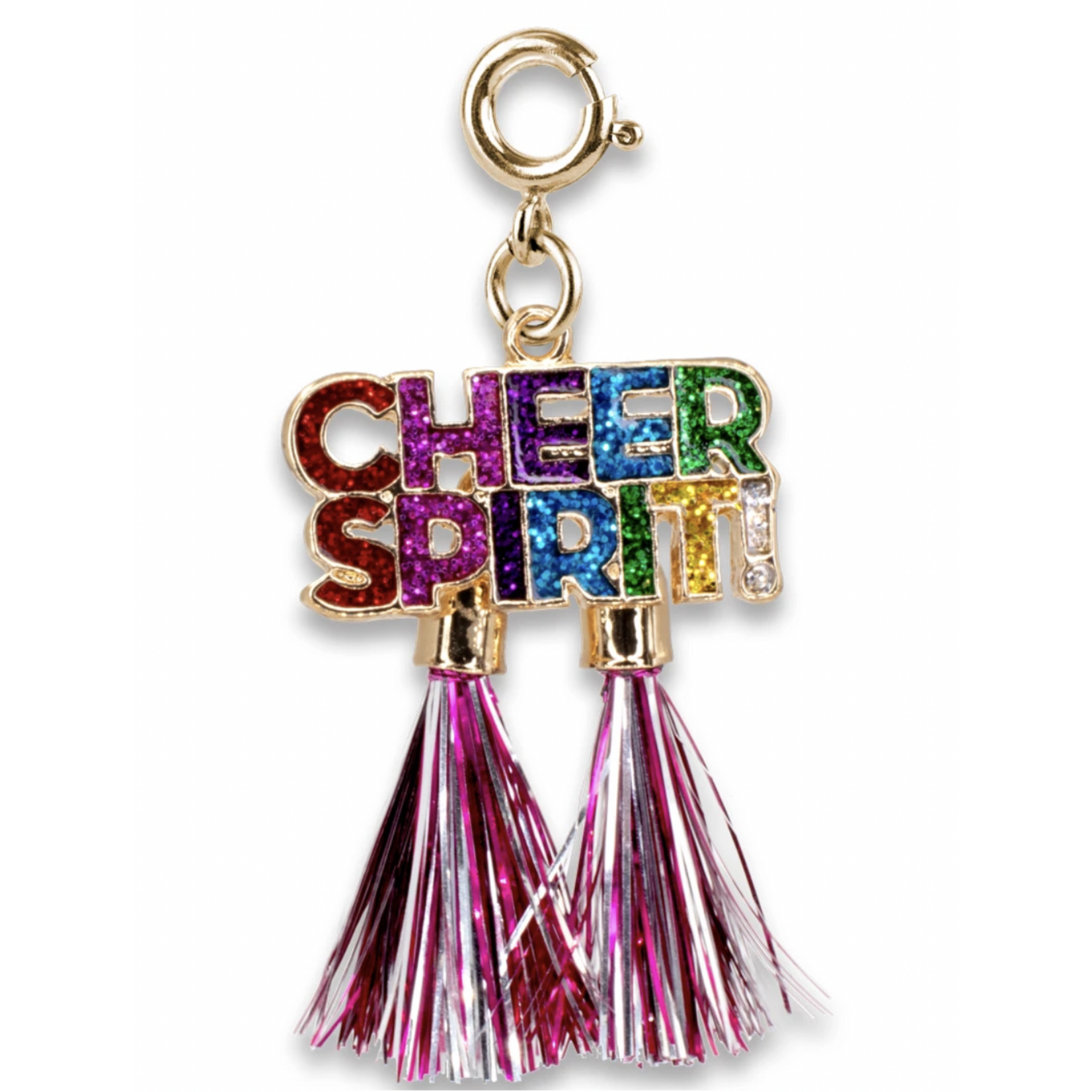 Gold Cheer Spirit Charm