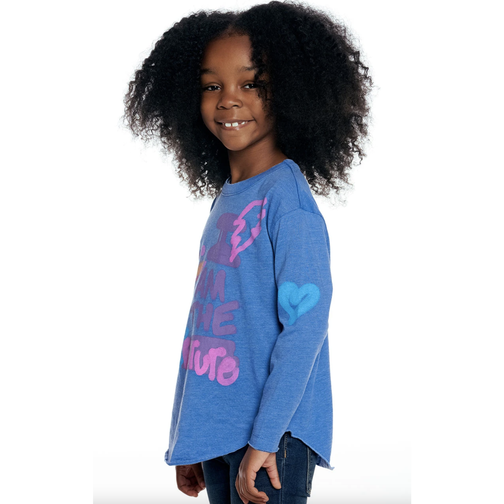 CHASER I AM THE FUTURE L/S KIDS TEE