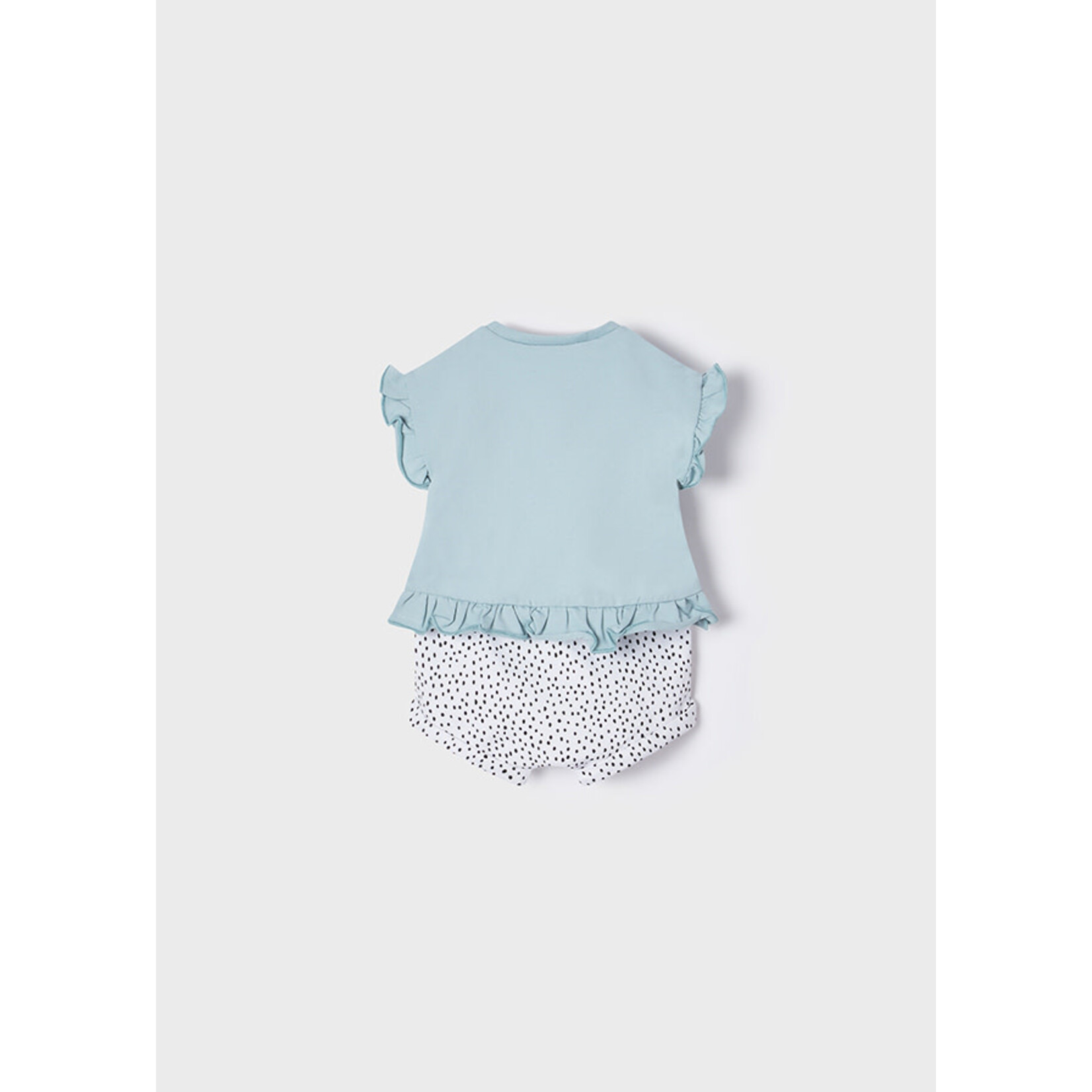 MAYORAL NEWBORN Baby Girl  2pc Bunny Short Set